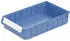 BITO Verstärkter Regalkasten taubenblau Tiefe 400 mm HxBxT 80x234x400mm PP taubenblau