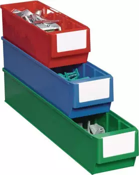 Tecwerk Regalkasten L400xB91xH81mm blau PP