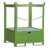 Bauer Fass-Stapelpalette FSP-1 seitlich offen Kap. 1 x 200 l Fass grün