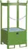 Bauer Fass-Stapelpalette FSP-1 seitlich offen Kap. 1 x 200 l Fass grün