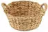 Echtwerk Aufbewahrungskorb 30x24x16 cm (LxBxH); hellbraun; rund