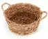 Echtwerk Aufbewahrungskorb 30x24x16 cm (LxBxH); hellbraun; rund