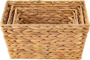 Echtwerk Aufbewahrungskorb 25x18 cm (BxH); hellbraun