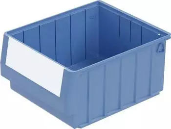 BITO Verst&auml;rkter Regalkasten taubenblau Tiefe 300 mm HxBxT 140x234x300mm PP taubenblau