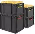 Proregal Sparset 2x Eurobox Nextgen Seat Box Camouflage HxBxT 36,5x40x60cm 65 Liter Griffe Geschlossen Schwarz