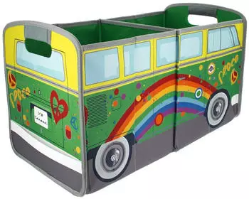 Brisa VW T1 Bus Faltbox Peace/Gr&uuml;n (BUFB03)