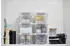 Iris Ohyama NTB-5 Aufbewahrungsbox mit Deckel 5L BPA-freier Kunststoff, 6er-Set, Silber (105079)