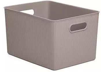 Tatay Baobab Aufbewahrungsbox 22L, BPA-freier Kunststoff, Taupe (7010403)