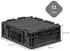 Proregal Supersparset 5x Eurobox Nextgen Portable HxBxT 13,5x30x40cm 11 Liter Schwarz Eurobehälter Transportbox Transportbehälter