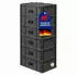 Proregal Supersparset 6x Eurobox Nextgen Portable HxBxT 23,5x40x60cm 44 Liter Schwarz Eurobehälter Transportbox Transportbehälter