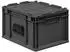 Proregal Supersparset 6x Eurobox Nextgen Portable HxBxT 23,5x30x40cm 20 Liter Schwarz Eurobehälter Transportbox Transportbehälter
