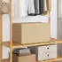 vidaXL Aufbewahrungsbox Creme 60 x 43 x 35 cm Vliesstoff