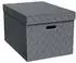 Otto Office Aufbewahrungsbox »Large 6142« 3 Stück 46 L grau 35.5x30.5x51 cm