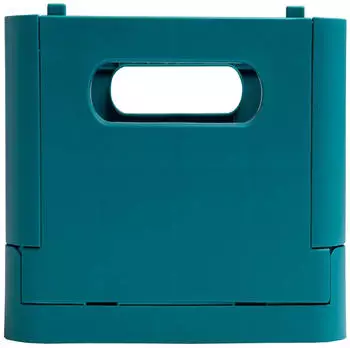 Exacompta Klappbare Box &bdquo;Smart Case Midi&ldquo;, DIN A5+, Farbe: pazifik