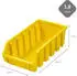 Proregal SuperSparSet 5x Sichtlagerbox 2L HxBxT 7,5 x 11,6 x 21,2 cm Polypropylen Gelb