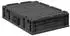 Proregal Supersparset 7x Eurobox Nextgen Portable HxBxT 13,5x40x60cm 23 Liter Schwarz Eurobehälter Transportbox Transportbehälter