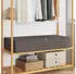 vidaXL Aufbewahrungsbox 24 pcs Grau 100 x 50 x 18 cm Vliesstoff