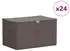 vidaXL Aufbewahrungsbox 24 pcs Grau 60 x 43 x 35 cm Vliesstoff