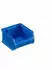 Proregal SparSet 10x Blaue Sichtlagerbox 1,0 HxBxT 6 x 10 x 10 cm 0,4 Liter Sichtlagerbehälter