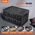 VEVOR Klappbox PP 45L mit Deckel stapelbar 3er-Set (ZJXS533630C)