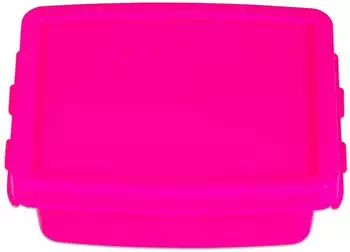 Betzold Aufbewahrungsbox, Farbe: pink, Setgröße: 5 Stück, Volumen: 0,2 l
