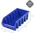 Proregal SuperSparSet 10x Sichtlagerbox 2L HxBxT 7,5 x 11,6 x 21,2 cm Polypropylen Blau