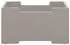 Blomus Kasane Aufbewahrungsbox stapelbar mit grafischer Linie Mourning Dove S
