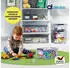 Deuba Aufbewahrungsbox mit Deckel 6er-Set transparent stapelbar 12,5L 39x29x17cm