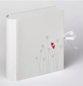 walther design Aufbewahrungsbox "Bleeding Heart" Hochzeit, wei&szlig; (FB-202)