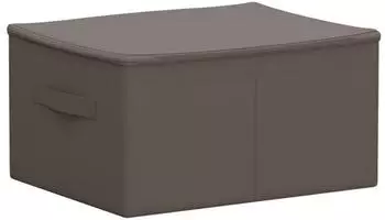 vidaXL Aufbewahrungsbox Grau 43 x 34 x 23 cm Vliesstoff