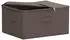 vidaXL Aufbewahrungsbox Grau 43 x 34 x 23 cm Vliesstoff