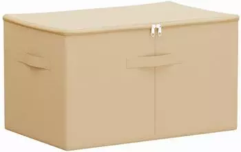 vidaXL Aufbewahrungsbox 24 pcs Creme 60 x 43 x 35 cm Vliesstoff