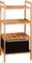 Kesper Badregal mit Korb, Bambus, FSC, 44x93,5x33cm (19438)