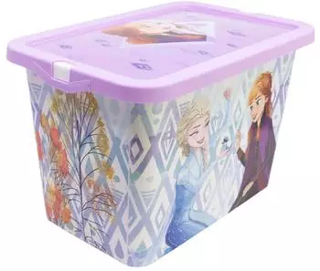 Stor Frozen Aufbewahrungsbox 7L mit Klickverschluss (03354)