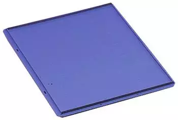 Lakape LA KA PE Auflagedeckel blau f&uuml;r Transparent Stapelkasten VTK B600xT400 mm - 278310002