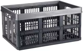 Dirt Devil Klappkiste 45L stapelbar, bel&uuml;ftete Griffe, schwarz