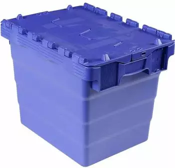 Viso Klappdeckelbox 400x300x320mm 27L blau (DSW 4332)