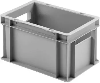 Alutec Universal Kunststoffbox, geschlossen, Grau, 300x175x200mm (75141)