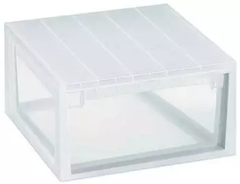 Kreher Drawer System Transparente Aufbewahrungsbox L 40x39x21cm (1001384)