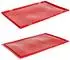 Kingpower Deckel für Fleischerkiste / Eurobox 40x60cm, rot, 3er-Set