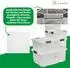Novaliv Nestbar Aufbewahrungsbox mit Deckel, 27L, transparent, BPA-frei, 3er-Set (46,5x36,5x24cm)