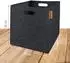 MIQIO Filzbox 4er-Set, faltbar, 30x30x30cm, dunkelgrau (fbox-xl-wo-dg-4)