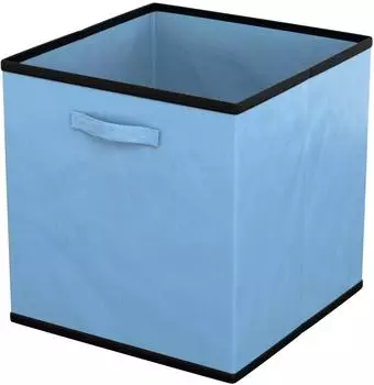 Intirilife Faltbare Stoffbox ohne Deckel, blau, 6er-Set (IL-100617)