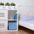 Intirilife Faltbare Stoffbox ohne Deckel, blau, 6er-Set (IL-100617)