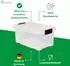 Novaliv Aufbewahrungsboxen mit Deckel, 5L, transparent, stapelbar, BPA-frei, 5er-Set (30530+5xTRA)