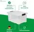Novaliv Aufbewahrungsbox mit Deckel 15L, transparent, stapelbar, BPA-frei (30533)