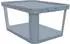 Rotho Albris Aufbewahrungsbox mit Deckel 45L, misty blau