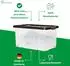 Novatool Novaliv 7-tlg. Aufbewahrungsboxen-Set mit Deckel, anthrazit, nestbar, stapelbar (1x55L + 2x15L + 2x5L + 2x2L)