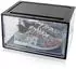 BITUXX Schuhbox, transparent, stapelbar, Magnetverschluss, bis Gr. 47 (17488)
