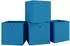 VCM Boxas Faltbox-Set 4-teilig, blau, 28x27x27cm